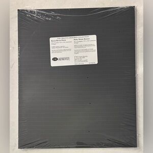 Creative Memories 10X12 Black Ruled Paper